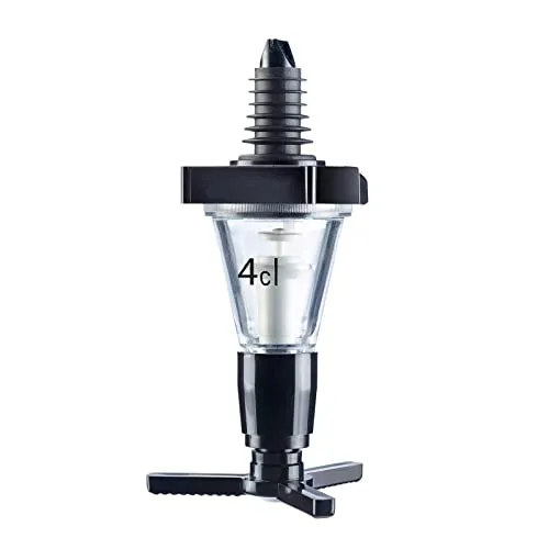 Westmark Dosiergerät, Maß-/Fülleinheit: 4 cl, Kunststoff, Standard, Schwarz/Transparent, 92402260