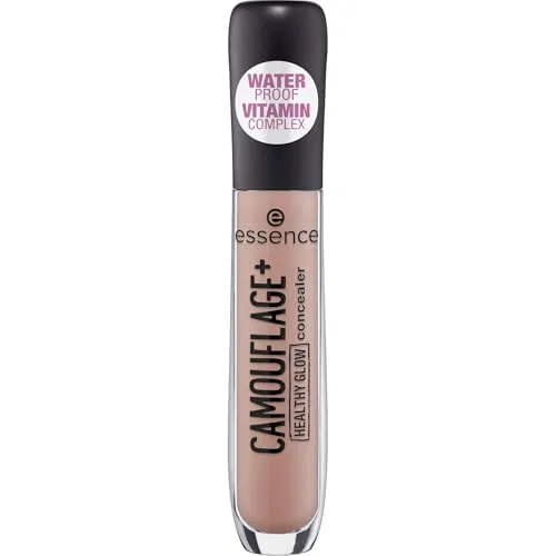 essence cosmetics CAMOUFLAGE+ HEALTHY GLOW concealer, Abdeckstift, Nr. 20 light neutral, nude, aufhellend, natürlich, strahlend, vegan, wasserfest, entspricht unserem CLEAN BEAUTY Standard (5ml)