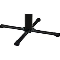 Verstellbarer Standfuß für Gartenduschen in schwarz von Summer Fun