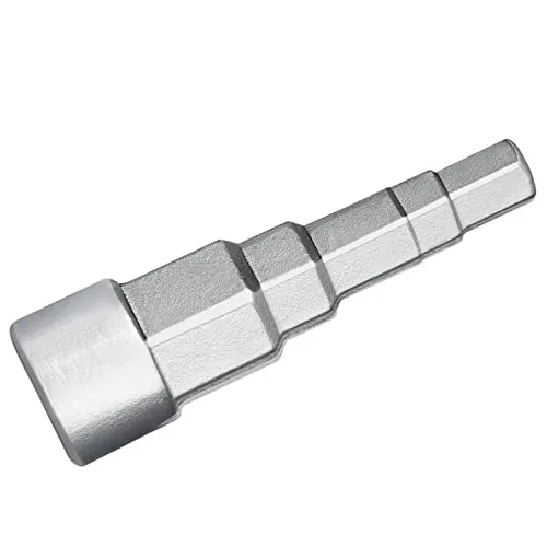 profiwoab Heizkörper Stufenschlüssel Sanitär 1/2 Zoll Universal Stufenschlüssel, Universalschlüssel mit Innenvierkant für ventilnippel, Sanitär & Heizkörper