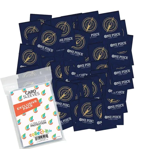 One Piece 100 gemischte Karten inkl. 2 garantierte Holos + 100 collect-it Hüllen