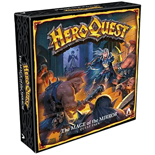 HeroQuest Erweiterung The Mage of the Mirror - Gesellschaftsspiel mit spannenden neuen Abenteuern, ideal für Fans von HeroQuest und perfekte Ergänzung für unvergessliche Spielabende.