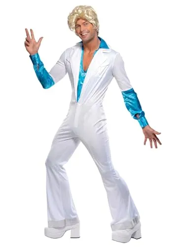 Disco Man Costume, All in One (L) - Kostüm-Outfits für Erwachsene, authentisches Partyzubehör für unvergessliche Feiern und Events!