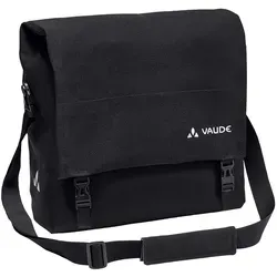 VAUDE Fahrradtasche Augsburg IV 14L schwarz - Fahrradtasche für Gepäckträger, 100% wasserdicht mit 14L Stauraum, ideal als stylische Business-Tasche und Made in Germany.