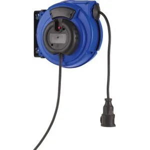 HEDI Federzugtrommel KBZ15NT mit H07RN-F 3G1,5 Leitung in grau von HEDI