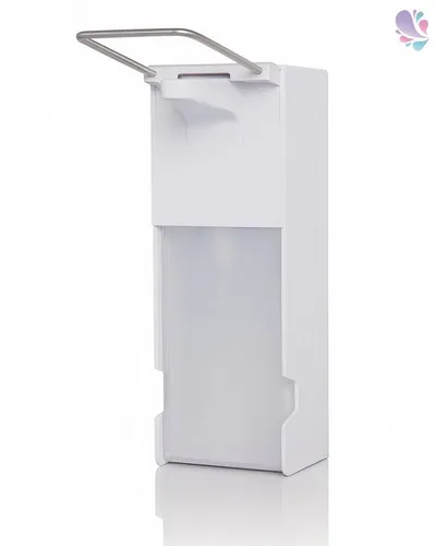 Dosierspender FIX 1.000 ml - Armhebelspender mit langem Bedienhebel für präzises Dosieren, ideal für hygienische Anwendungen in Gastronomie und Pflege.