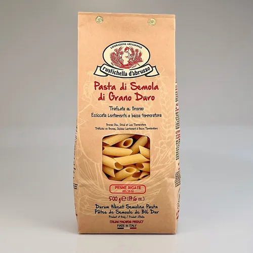 Penne rigate 500 g Nudeln aus Hartweizengrieß - Rustichella d' Abruzzo