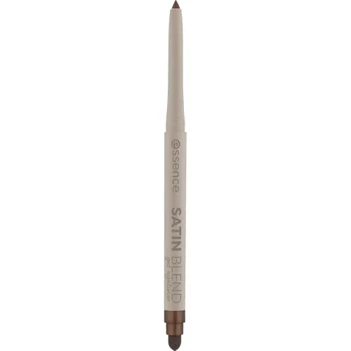 essence SATIN BLEND gel eyeliner, Nr. 03, Braun, langanhaltend, hochpigmentiert, schimmernd, vegan, wasserfest, ohne Mikroplastikpartikel, Nanopartikel frei, 1er Pack (0.22g)