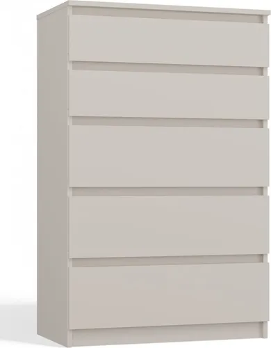 Selsey Malwa Kommode mit 5 Schubladen, greige, 70 cm von Selsey