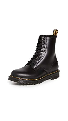 DR. MARTENS 26238021 Stiefel schwarz 41 EU - Wanderschuhe mit warmem Futter für optimalen Komfort, eleganter Stil und robuste Gummisohle, ideal für Abenteuer in der Natur.