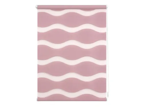 Lichtblick Duo Rollo Welle Klemmfix in pink von Lichtblick