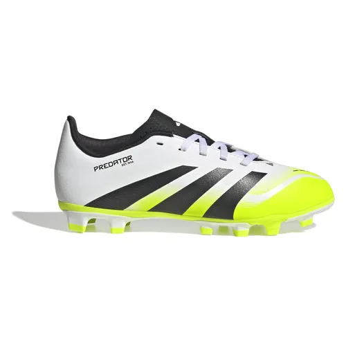 adidas Unisex Club Firm Ground/Multi Ground Fußballschuhe für Kinder - Weiß - Fußballschuhe mit regulärer Passform, Synthetik-Obermaterial und Strikeprint Textur, ideal für Kunstrasen, Hart- und Aschenplätze.