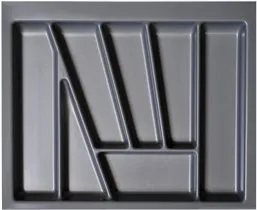 Besteckeinsatz 60er Schrank H 50 mm Schublade B 501-540