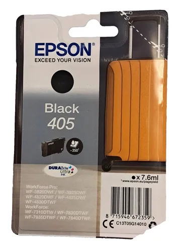 Epson Tintenpatrone 405 schwarz in schwarz von Epson