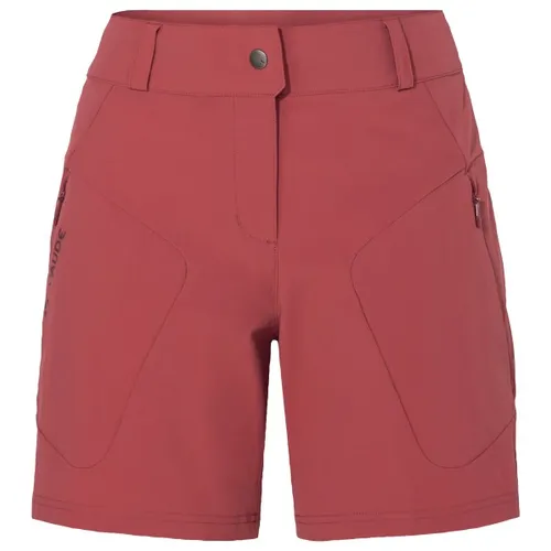 Vaude Altissimo Shorty Damen Bikeshort mit Innenhose - Rot - Größe 36 - Fahrradbekleidung für Damen, bietet optimalen Komfort und Bewegungsfreiheit beim Radfahren durch die integrierte Innenhose.