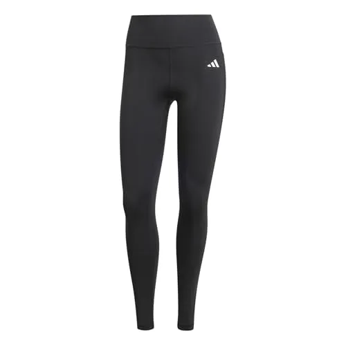 adidas Damen Optime Essentials Stash Pocket Full Length Leggings, schwarz, S - Fitnesshosen mit hohem Bund und elastischem Material für optimale Bewegungsfreiheit, ideal für dein Training und aus 85 % recyceltem Polyester gefertigt.