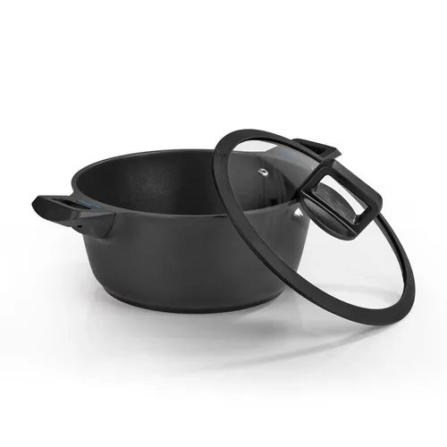 N8WERK Aluguss-Kochtopf Midnight Edition 24 cm