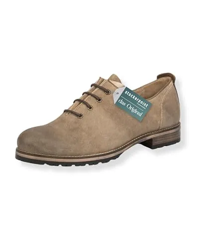 Stockerpoint Herren Oxfordschuhe Caruso I Größe 40-47 I Trachtenschuhe aus hochwertigem Leder I Optimale Passform & traditionelles Design I Ideal für Trachten & Festlichkeiten