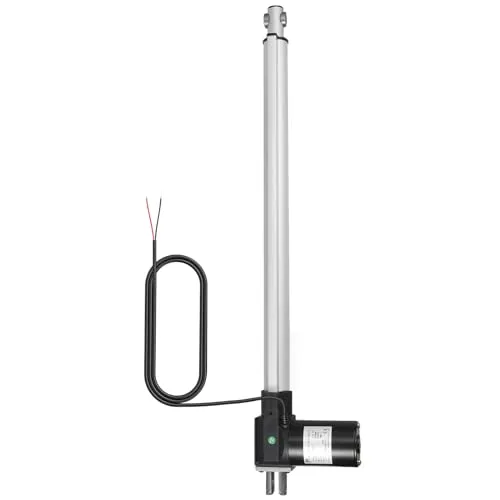 Justech Linearmotor Verstellantrieb Toröffner Linear Actuator Motor DC 24V 6000N 500mm Lineartechnik Electric Motor Putter Gleichstrommotor Elektro Zylinder Schubstangenmotor für Auto Möbel usw.