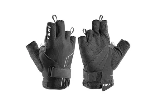 LEKI Nordic Breeze Shark Short Handschuhe schwarz-weiß 9,0 von LEKI