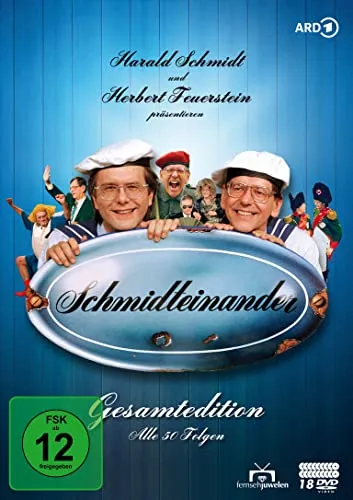 Schmidteinander Gesamtedition - Folge 1-50 (5 Staffeln) - Filme, humorvolle Unterhaltung für die ganze Familie mit 18 DVDs und der besten Unterhaltung ab 12 Jahren.