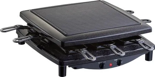 Steba RC 2.1 - Elektrischer Tischgrill, 676 qcm für geselliges Kochen am Tisch und perfektes Grillerlebnis