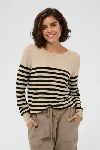 Strickpullover KAlizza Regular Fit - Der KAlizza Strickpullover bietet einen klassischen Rundhalsausschnitt und lange Ärmel. Die weiche Strickstruktur sorgt für ein angenehmes Tragegefühl und die gerippten Bündchen verleihen zusätzlichen Stil.