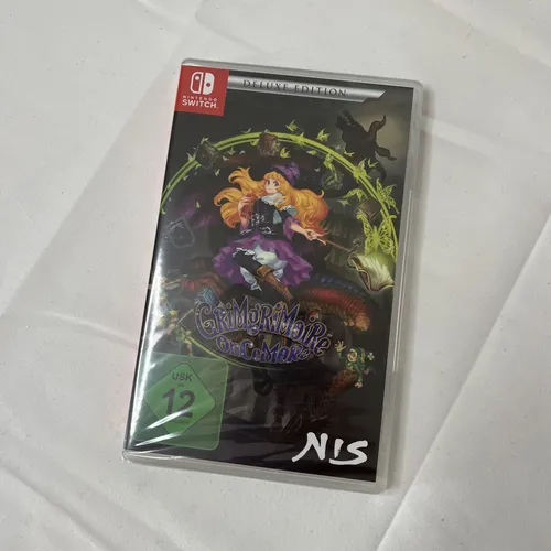 GrimGrimoire OnceMore Deluxe Edition - Switch [EU Version] - PC- & Videospiele, erlebe die magische Fantasie mit überarbeiteter Grafik und neuem Fertigkeitenbaum in einem strategischen Abenteuer!