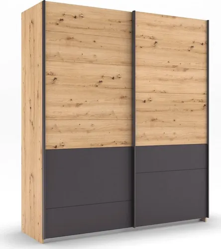 rauch Schwebetürenschrank Bilbao-Extra in grau von Rauch