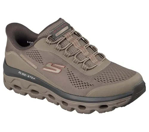 Skechers Herren Sneaker Glide Step Sole Glover Peak 237812 TPE Taupe, Größe 46 EU - Sportlicher Herren Sneaker von Skechers mit innovativer Glide-Step Zwischensohle für optimalen Tragekomfort. Atmungsaktives Obermaterial und flexible Laufsohle bieten hervorragende Dämpfung und Stabilität für Alltag und Freizeit.