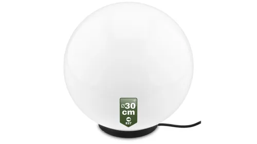 Oprawa Ogrodowa Zewnętrzna KULA LED 30CM E27 IP65 LUMIKULA2 LUMILED