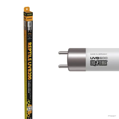 Exo Terra T5-VHO Hochleistungs-UVB200-Lampe 24Watt mit 7%UVB 550mm NEUHEIT 2025