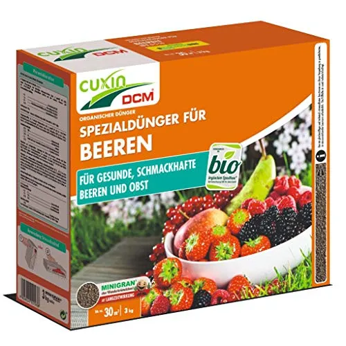 Cuxin Bio Dünger für Obst und Beerensträucher Organischer Dünger Erbeeren