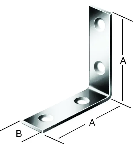 Stuhlwinkel VORMANN AUGUST 010180, Edelstahl 010180025