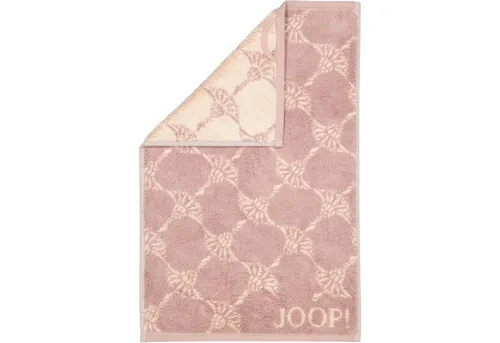 JOOP! Gästetuch Cornflower 30 x 50 cm Baumwolle Rosa Rose