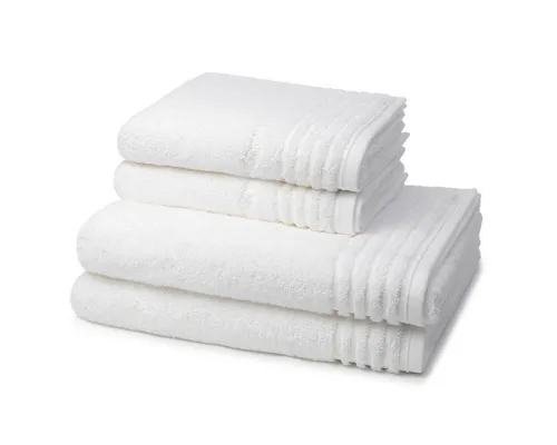Vossen Handtuch Set Vienna Style Supersoft in weiß von Vossen
