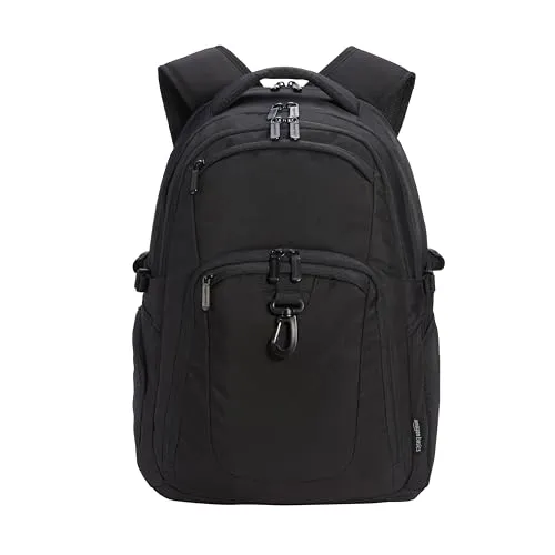 Amazon Basics Laptop-Rucksack, für Laptops bis 17 in / 43.1 cm, schwarz