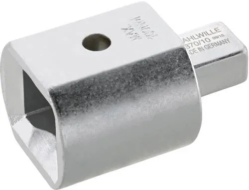 Stahlwille Einsteckadapter 9 x 12 auf 14 x 18 - 7370/10 - Drehmoment-Schlüssel Adapter für flexible Anpassung, ermöglicht einfache Nutzung verschiedener Stecknüsse in Werkstätten.