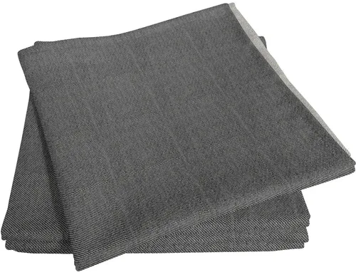 Stoffservietten Schwarz von Adam