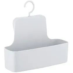 WENKO Duschcaddy Barcelona - Bruchsicheres Duschregal zum Hängen - Badezimmer Halter & Spender: Der WENKO Duschcaddy Barcelona aus bruchsicherem Kunststoff mit beweglichem Haken ist ideal für platzsparende Aufbewahrung in Bad und Dusche.