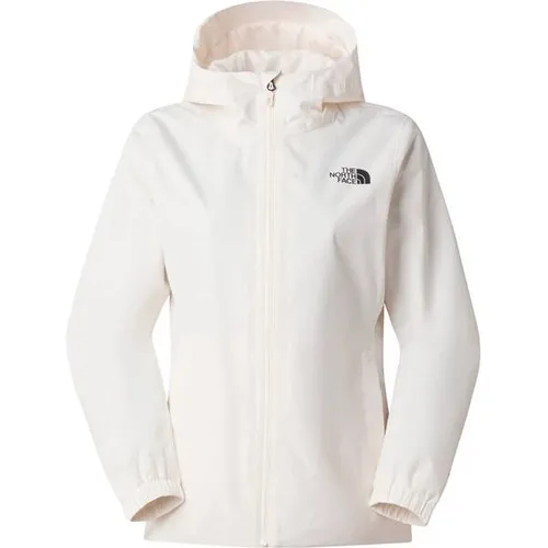 THE NORTH FACE W QUEST MONO JACKET Damenjacke, Gr. M, weiß dune - Vielseitige Funktionsjacke für Outdoor-Aktivitäten, atmungsaktiv und leicht, ideal für jedes Abenteuer im Freien.