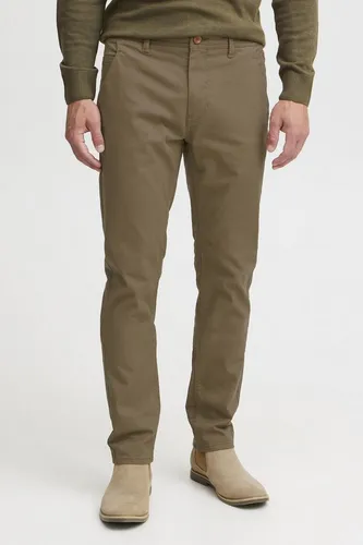 Blend Chinohose BHKainz Stoffhose mit Gürtelschlaufen und Leder-Details - Regular Fit