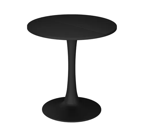 Vicco Esstisch Carl, Schwarz, 70 x 70 cm - Esstisch für gemütliche Essensrunden, zeitloses Design in Schwarz, ideal für kleine und große Räume, schafft besondere Momente mit Familie und Freunden.