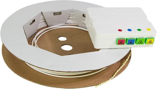 LogiLink FB4SC20 Glasfaser LWL Anschlusskabel 20m Weiß Singlemode OS2