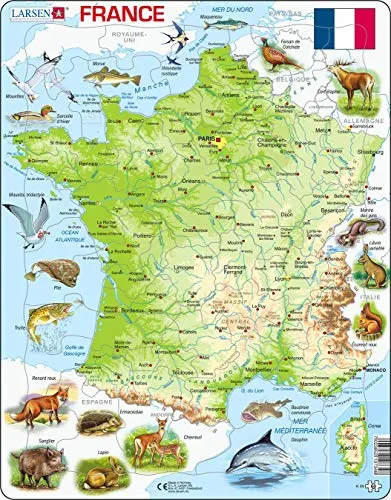 Larsen Frankreich Puzzle (60 Teile) von Larsen