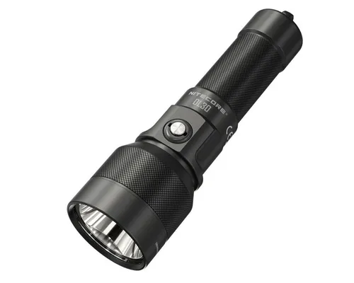 Nitecore DL30 Taschenlampe - Robuste Taschenlampe mit 164,6 mm Länge und 273 g Gewicht, ideal für Outdoor-Aktivitäten und Unterwasseranwendungen.