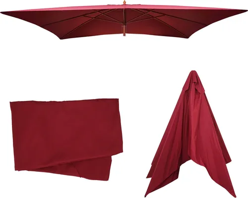 MCW Ersatz-Bezug für Schirm Lissabon 3x4m Bordeaux
