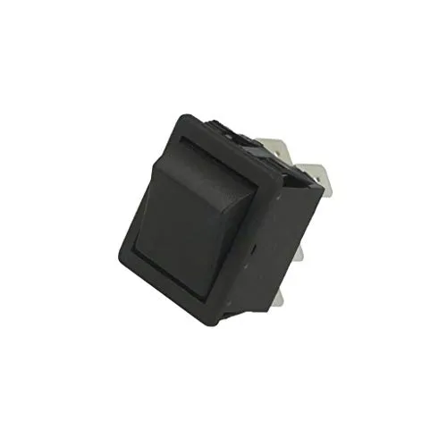 C1560ATMBB ROCKER DPDT Pos: 2 ON-ON 16A/250VAC schwarz Fehlen BULGIN