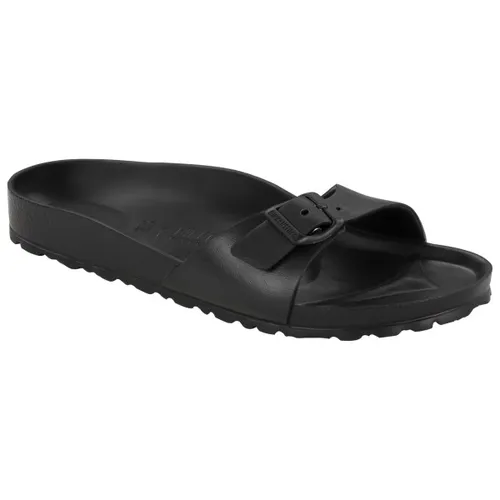 BIRKENSTOCK Pantoffeln Madrid EVA - Schwarz, Größe 36 - Pantoletten in klassischem Schwarz, ideal für schmale Füße (NARROW). Genieße den unvergleichlichen Komfort von BIRKENSTOCK und bestelle jetzt versandkostenfrei!