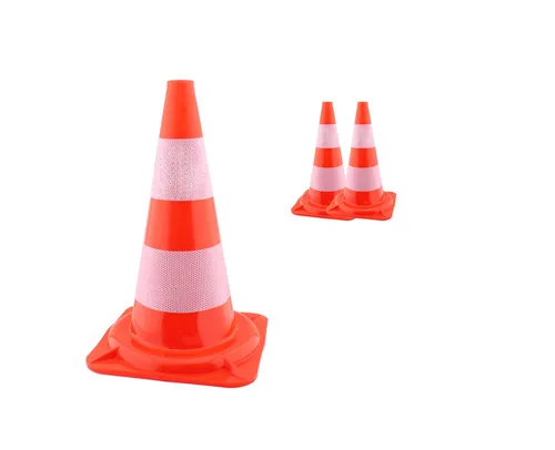 Stk. Verkehrs-Pylone Leitkegel Warnkegel Hütchen Kegel Lübecker Hut Parcours 2